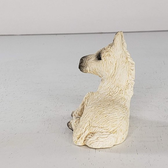 Stone Critters Foal Baby Horse Figurine Lying Down 1989 - Picture 3 of 8